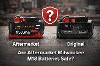 Are Aftermarket Milwaukee M18 Batteries Safe?