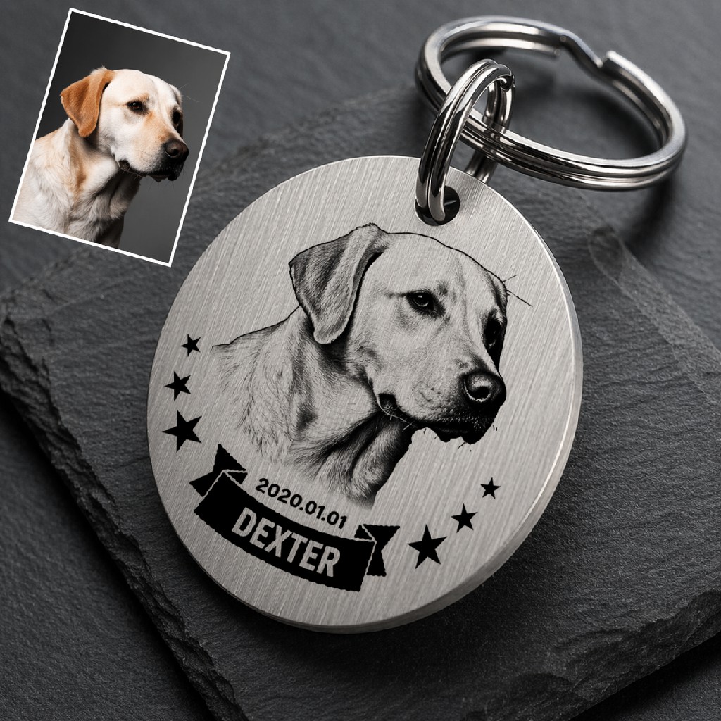 Choose Your Preferred Design Style and Customize a Unique Look for Your Pet’s ID Tag with Detailed Engraving and Timeless Appeal - Image 5