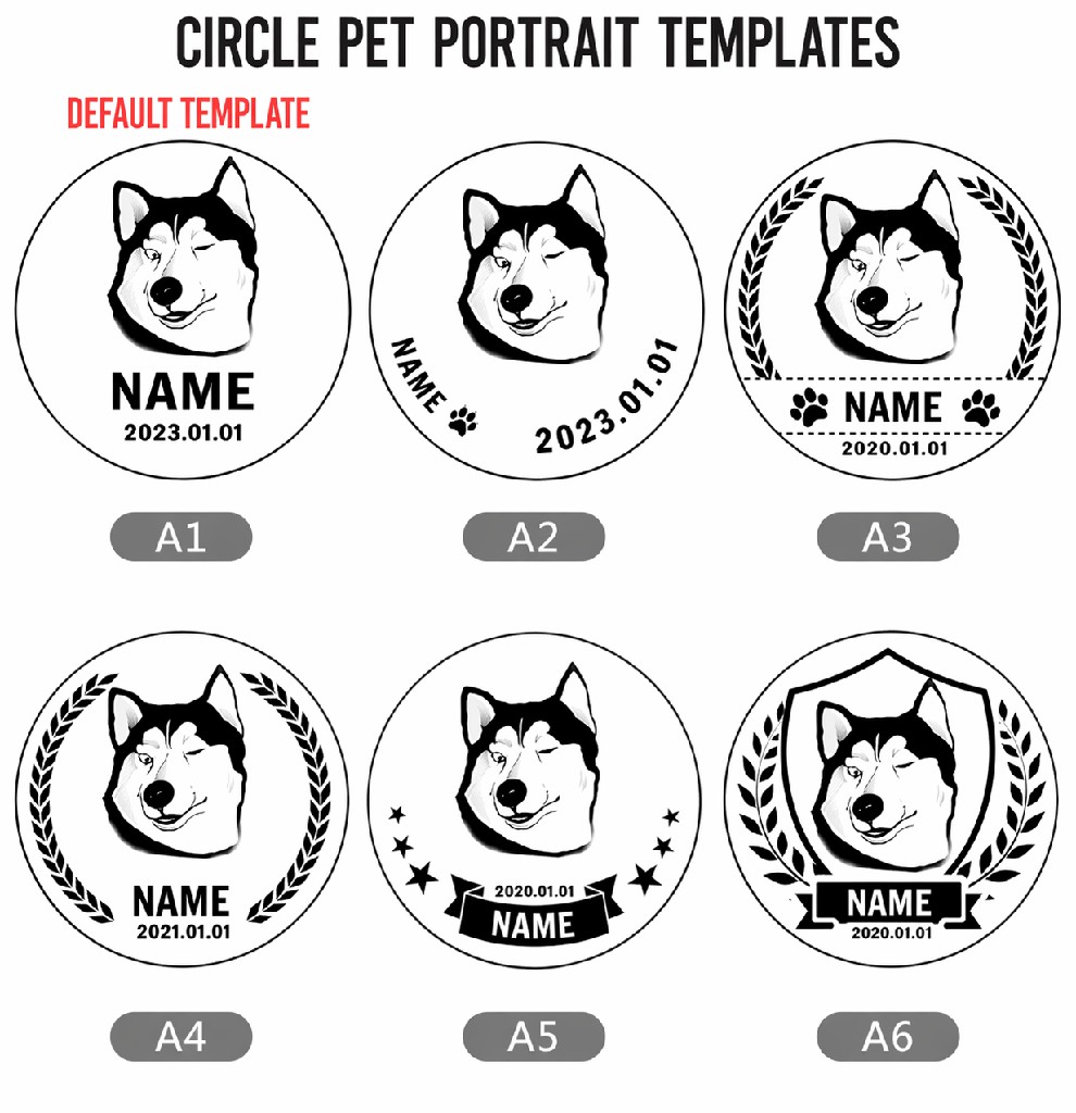 Choose Your Preferred Design Style and Customize a Unique Look for Your Pet’s ID Tag with Detailed Engraving and Timeless Appeal - Image 6