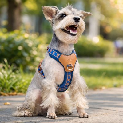 Adjustable No Pull Dog Harness & Leash Set for Small Medium Dogs