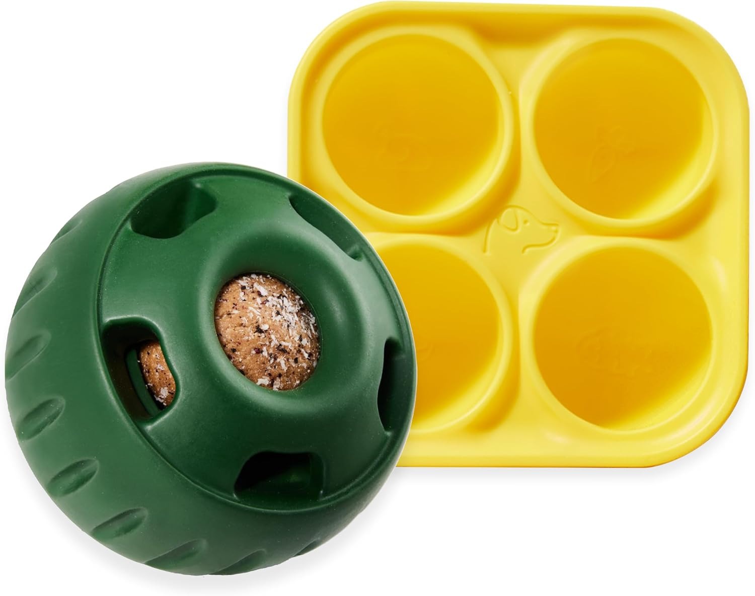 Pupsicle Interactive Dog Ball Toy & Treat Tray – Long-Lasting, Easy to Clean, for Medium & Large Dogs - Image 2