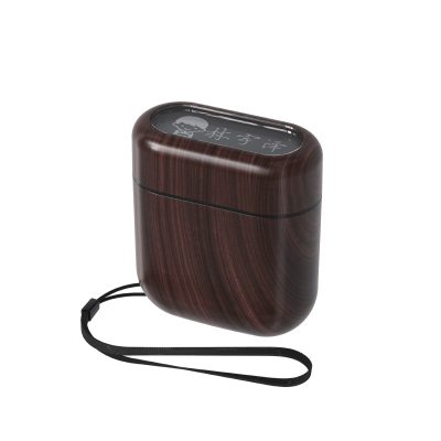 Wood Grain Personalized Signature Name Stamp Seal