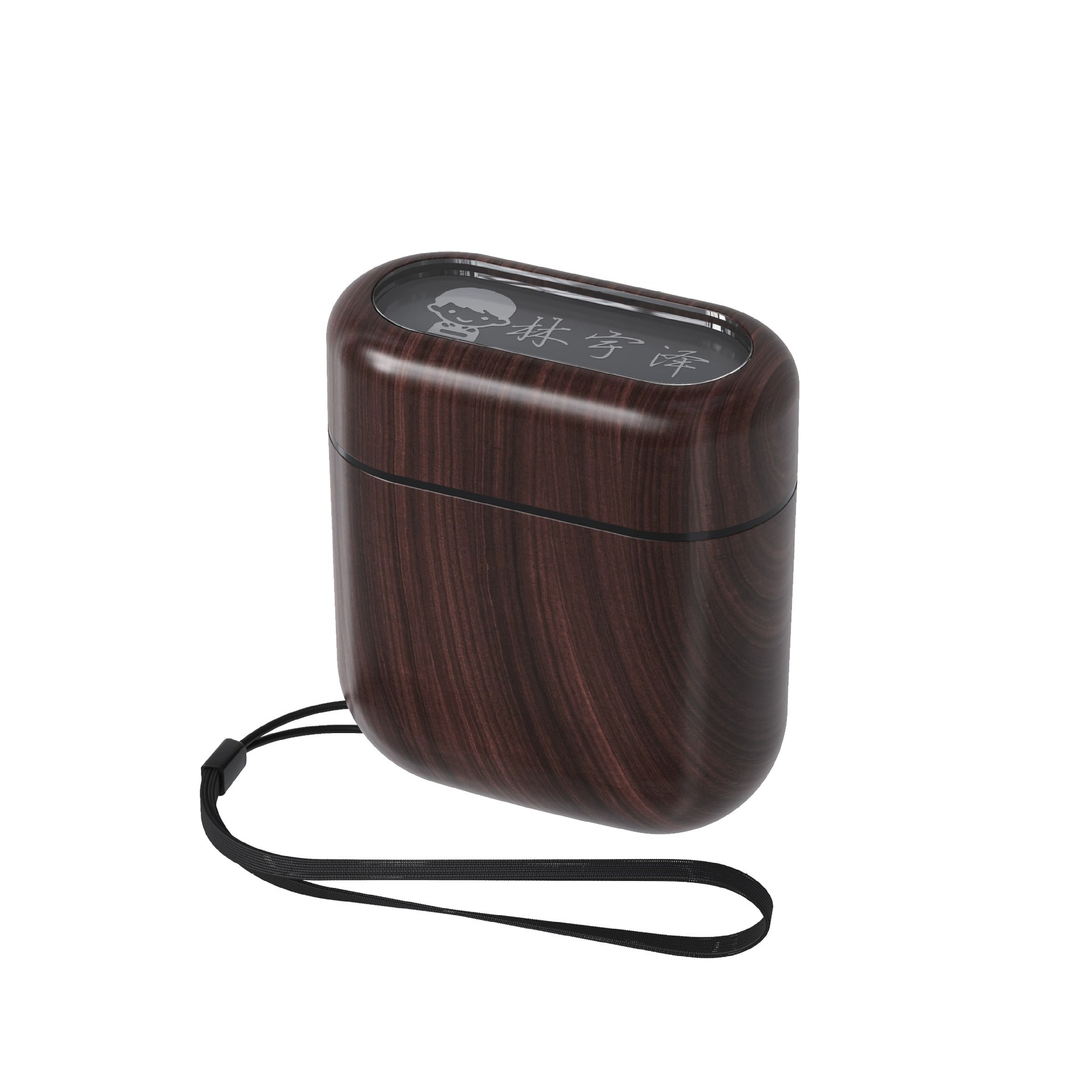 Simulated wood grain signature engraving seal handwritten personal name stamp private signature stamp simple wood grain seal