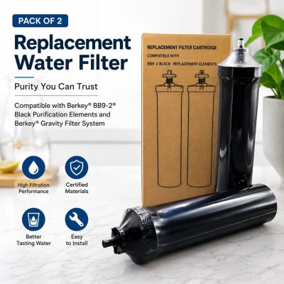 2 Pack BB9-2 Replacement Water Filter Elements