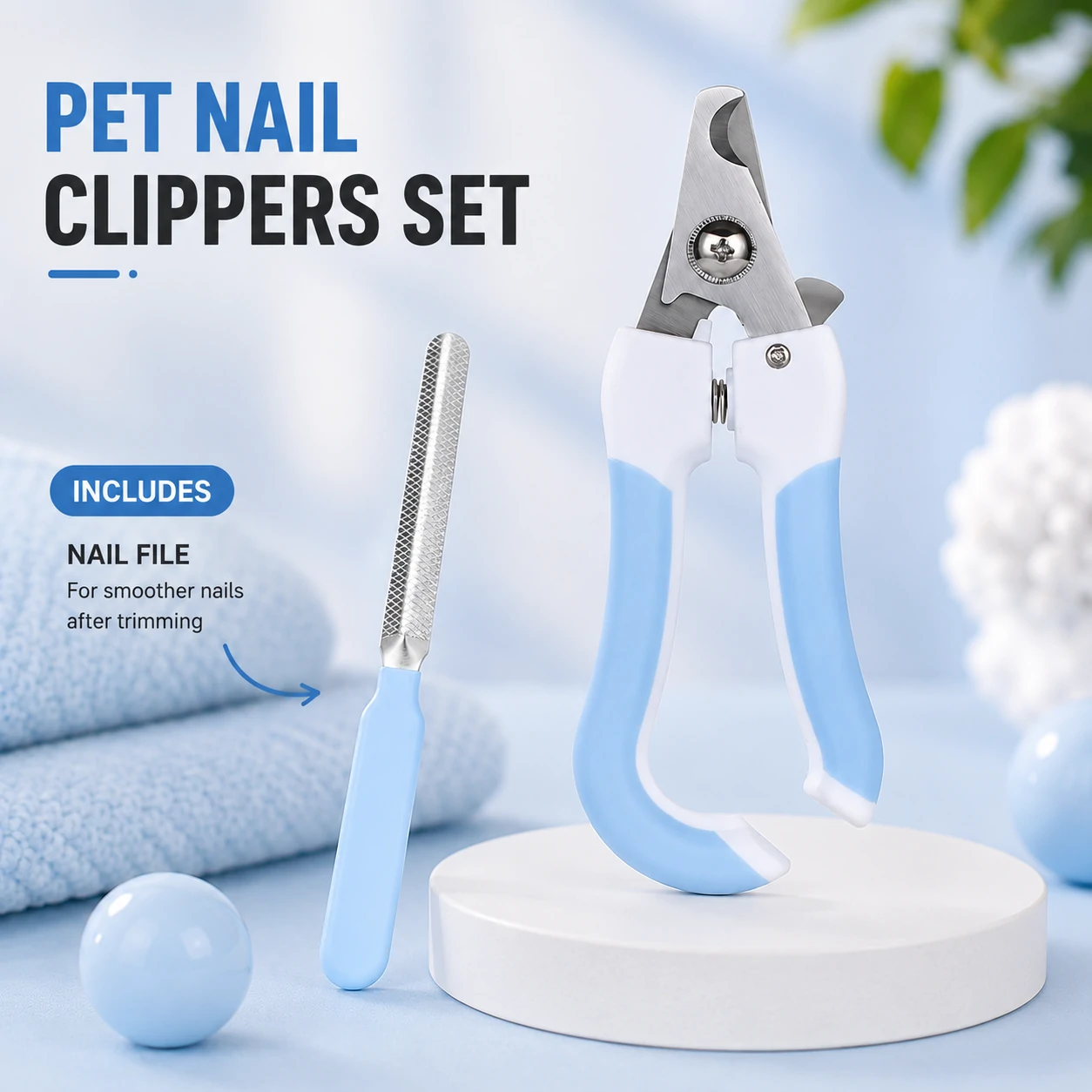 Safe Quick-Trim Pet Nail Clippers for Cats & Small Dogs - Image 9