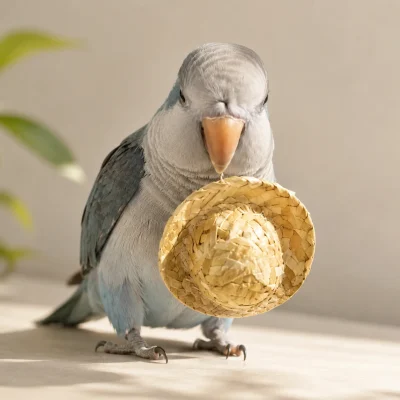 Handmade Parrot Mini Hat