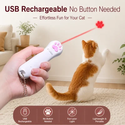 Interactive Paw Laser Cat Toy