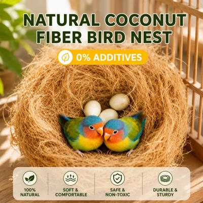 Natural Coconut Fiber Nesting Material