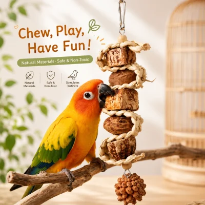 Natural Parrot Chew Toy