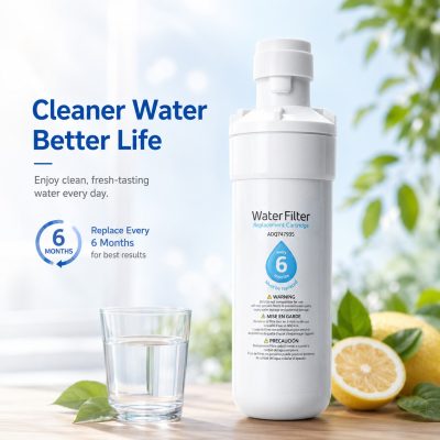 Universal LT1000P Refrigerator Water Filter Replacement Cartridge