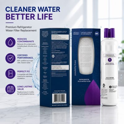 EDR1RXD1 Refrigerator Water Filter Replacement for Whirlpool Filter 1