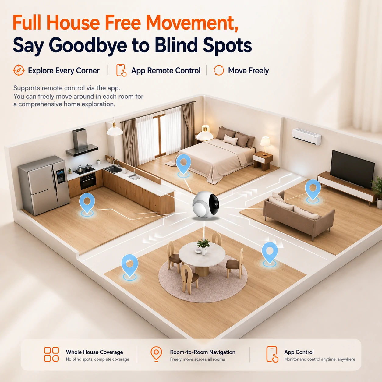 AI Pet Security Camera Robot - Image 4
