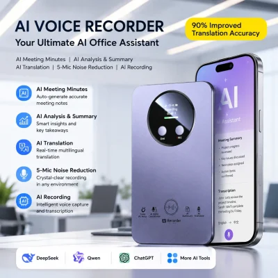 AI Voice Recorder with Real-Time Transcription & Translation