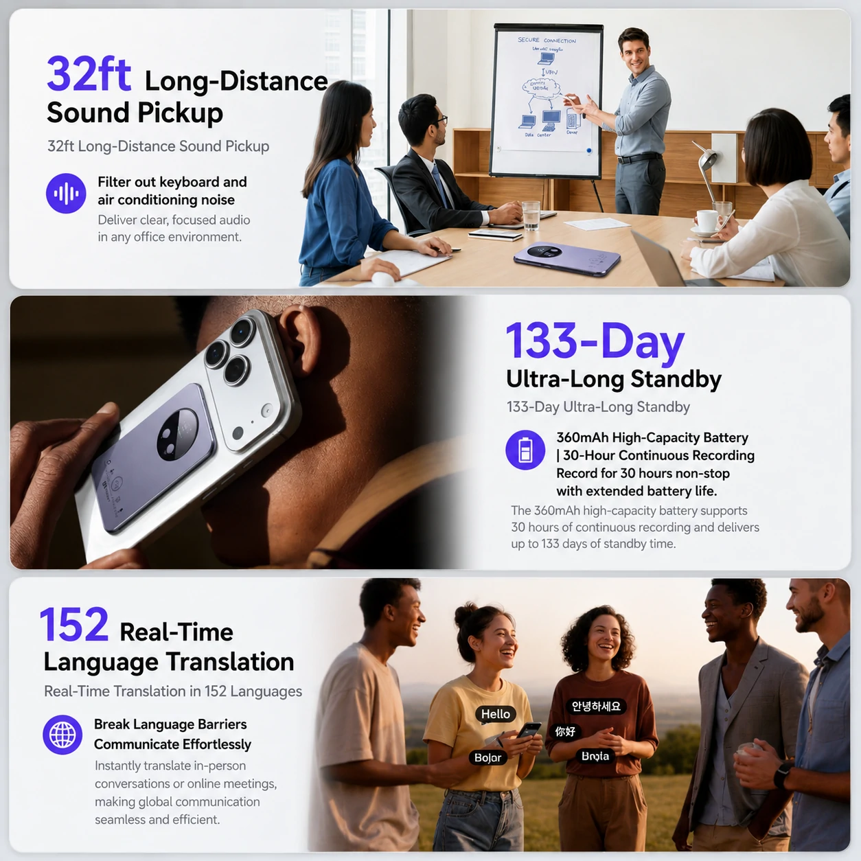 AI Voice Recorder with Real-Time Transcription & Translation - Image 3