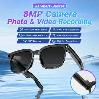 AI Camera Glasses with Translation Features