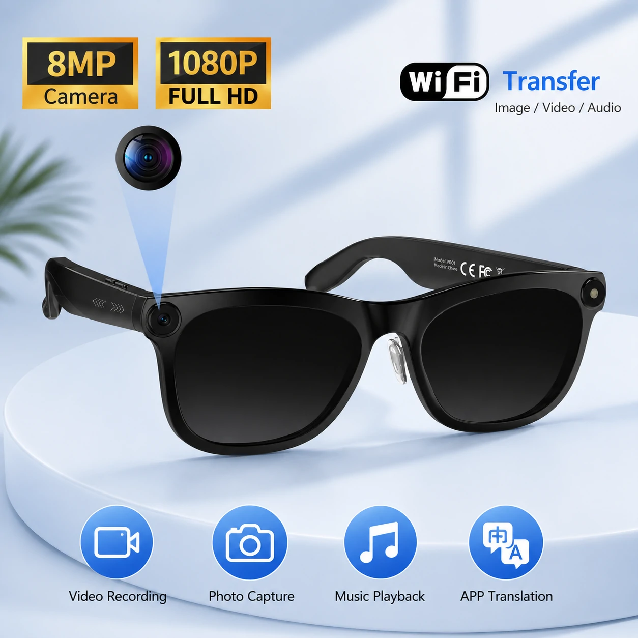 AI Camera Glasses with Translation Features - Image 7